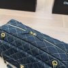 cc new arrival denim bag size；43*26 cm