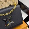 Louis 2025 new arrival twist bag size: 23*16cm
