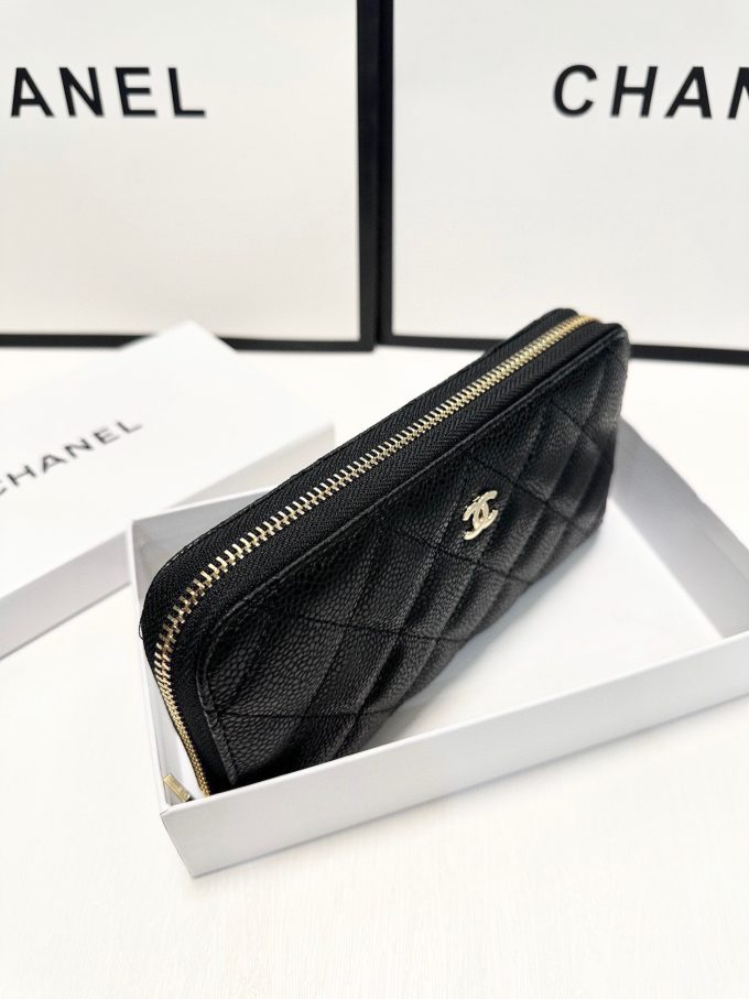 cc new arrival caviar wallet size: 19*10 cm - Image 5