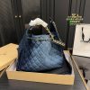 Cc new arrival denim tote bag size: 34*37 cm