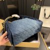 Cc new arrival denim tote bag size: 34*37 cm