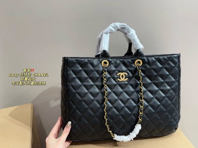 Cc new arrival 2way tote bag size: 39*28 cm - Image 2
