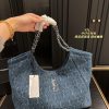 Y new arrival denim tote bag size: 39*35 cm