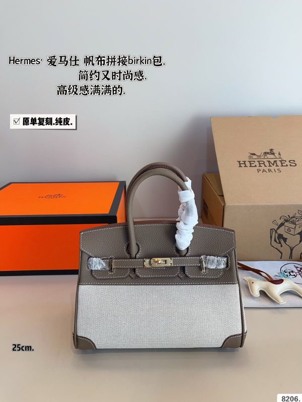 H new arrival birkin bag two colors size:25*12*18cm