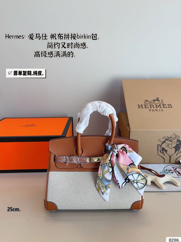 H new arrival birkin bag two colors size:25*12*18cm