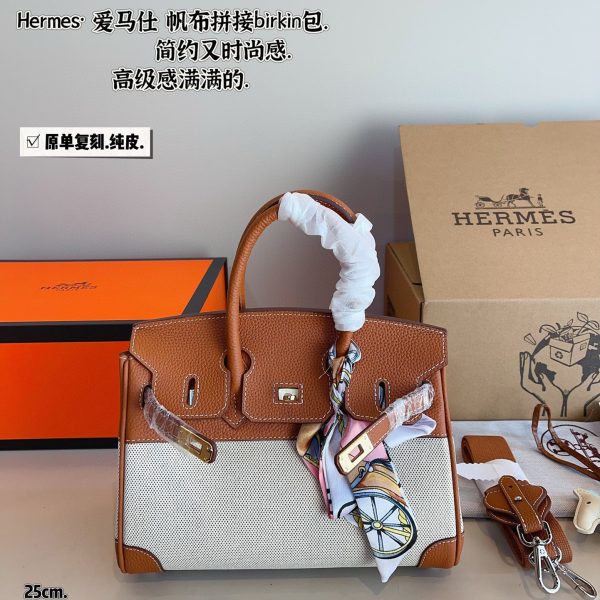 H new arrival birkin bag two colors size:25*12*18cm