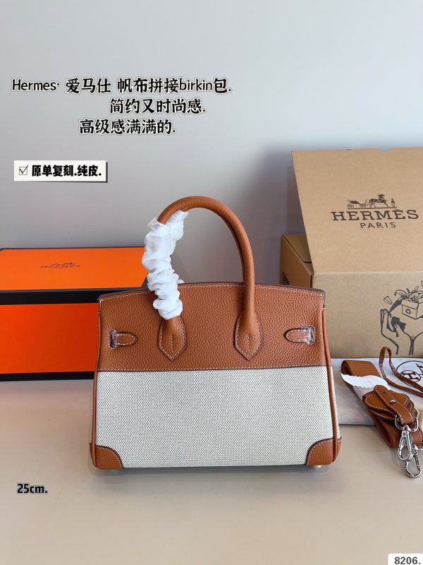 H new arrival birkin bag two colors size:25*12*18cm