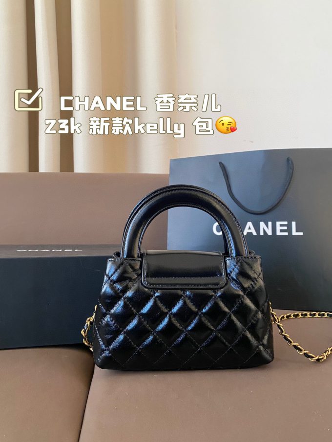 Cc new arrival 23k kelly bag size: 19*13 cm - Image 9