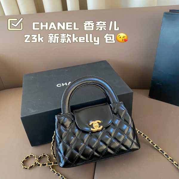 Cc new arrival 23k kelly bag size: 19*13 cm
