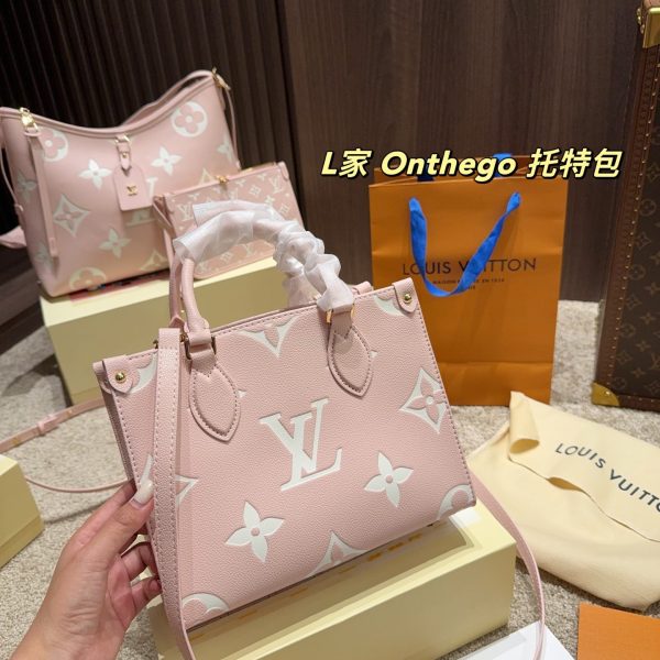 Louis new arrival onthego bag size:25*19 cm