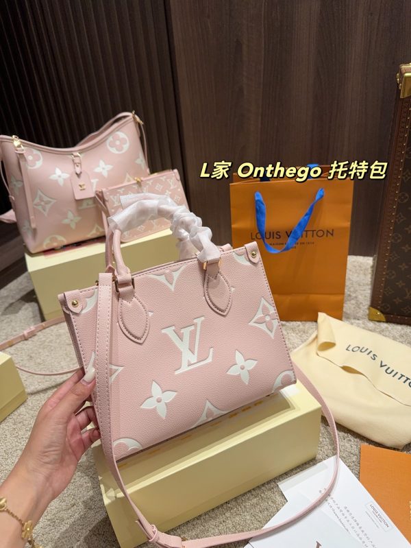 Louis new arrival onthego bag size:25*19 cm
