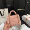 Cc new arrival 24K coco handle mini bag size:16*11 cm