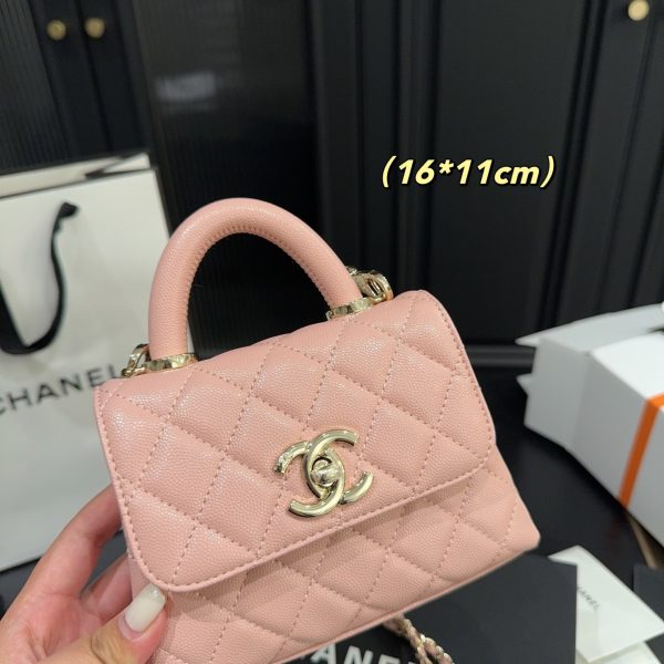 Cc new arrival 24K coco handle mini bag size:16*11 cm