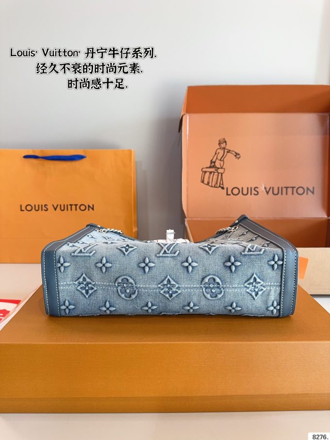 Louis new arrival denim bag size: 31*9*22cm - Image 2