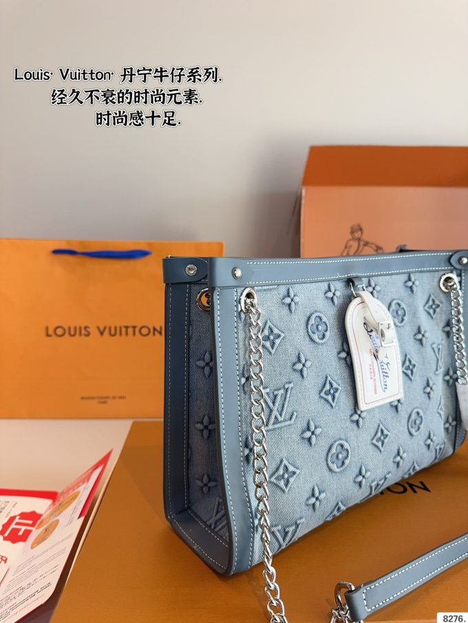 Louis new arrival denim bag size: 31*9*22cm - Image 3