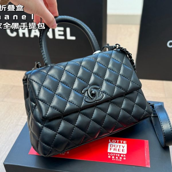 Cc new arrival Coco Handle bag size: 22*14 cm