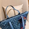 Louis new arrival neverfull denim bag size:40*24*16 cm