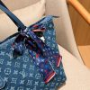 Louis new arrival neverfull denim bag size:40*24*16 cm