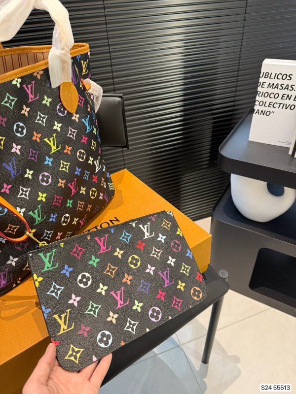 Louis new arrival neverfull tote bag size:33 * 29 cm