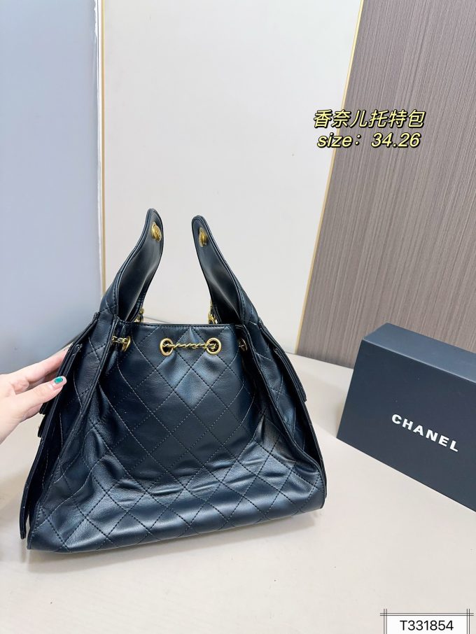 Cc New arrival shopping bucket bag size: 34*26 cm - Image 10
