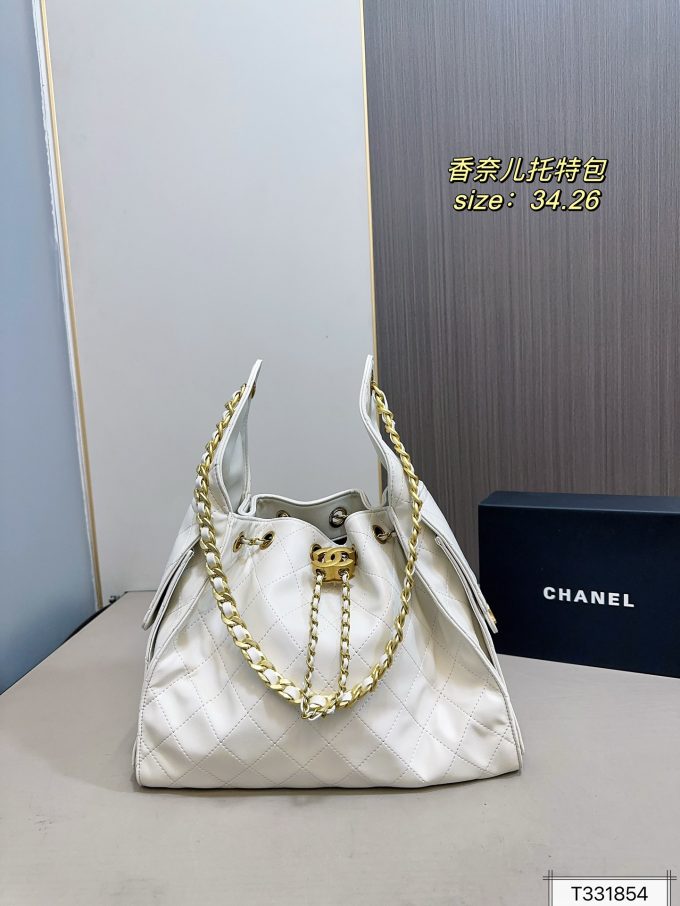 Cc New arrival shopping bucket bag size: 34*26 cm - Image 3