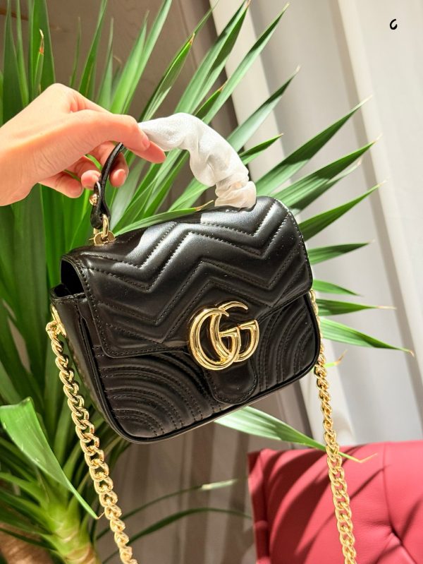 Gg new arrival Marmont bag size: 17 cm