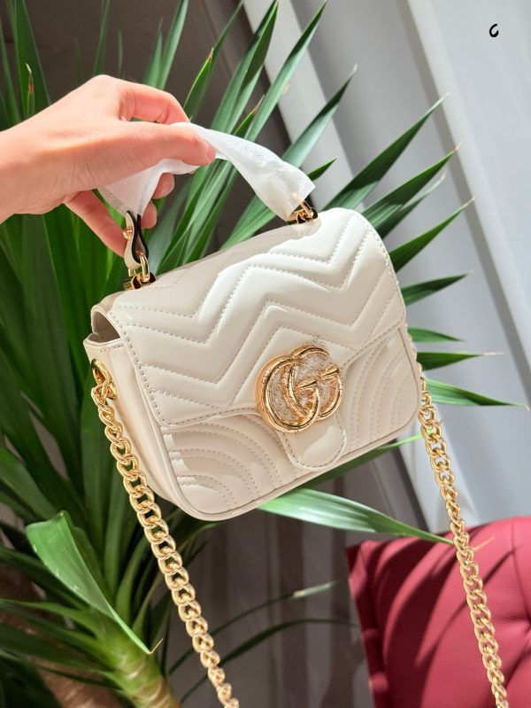 Gg new arrival Marmont bag size: 17 cm