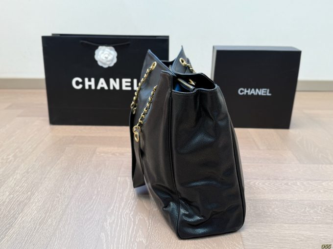 Cc new arrival vintage tote bag size: 41*30 cm - Image 2