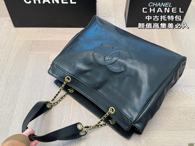 Cc new arrival vintage tote bag size: 41*30 cm - Image 6