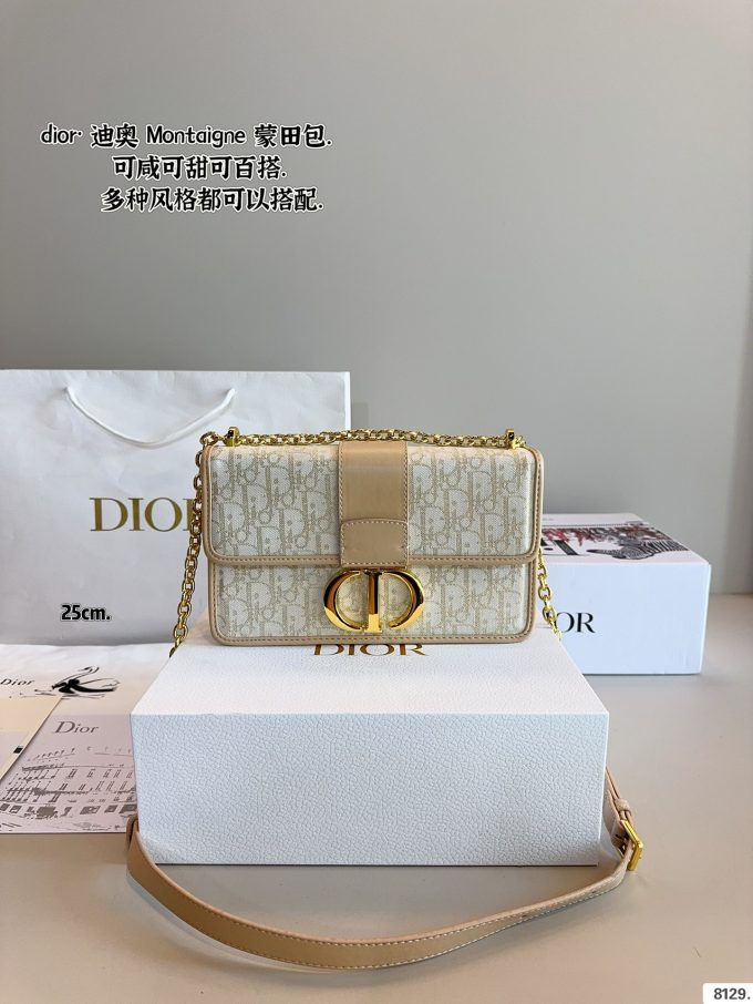 D new arrival Montaigne bag size: 25/21cm - Image 8