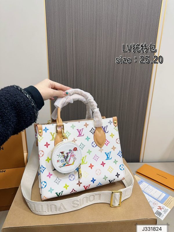 Louis new arrival 2025 onthego tote bag size: 25 * 20 cm