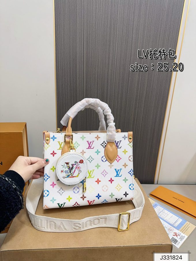 Louis new arrival 2025 onthego tote bag size: 25 * 20 cm - Image 4