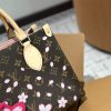 Louis new arrival flower onthego tote bag size:25 cm