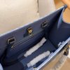 Louis new arrival denim onthego tote bag size:35 cm