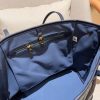Louis new arrival denim neverfull tote bag size:32 cm