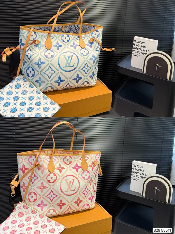 Louis new arrival neverfull tote bag size: 32*29 cm