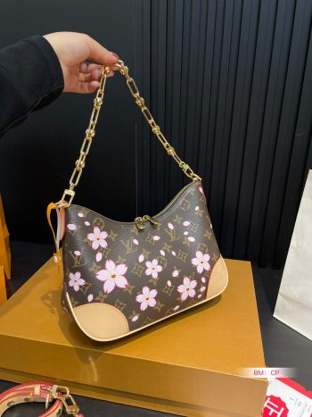Louis new arrival flowers hobo bag size:30*20 cm