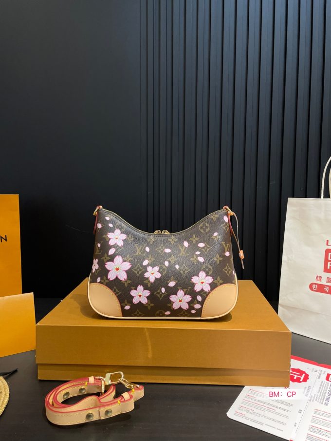Louis new arrival flowers hobo bag size:30*20 cm - Image 7