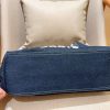 Cc new arrival denim pearl hobo bag size: 38*32*15 cm