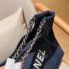 Cc new arrival denim pearl hobo bag size: 38*32*15 cm