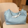 Cc new arrival denim hobo bag size: 42*31*18 cm