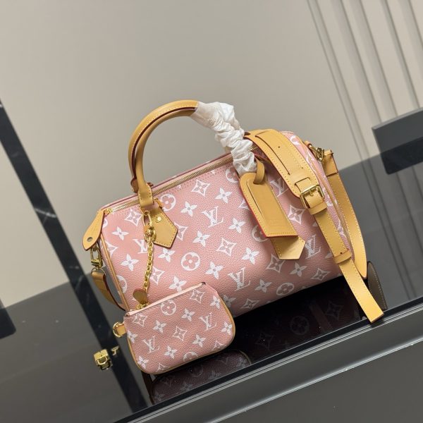 Louis new arrival speedy 30 strawberry bag size: 30 cm