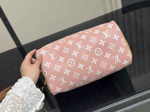 Louis new arrival speedy 30 strawberry bag size: 30 cm