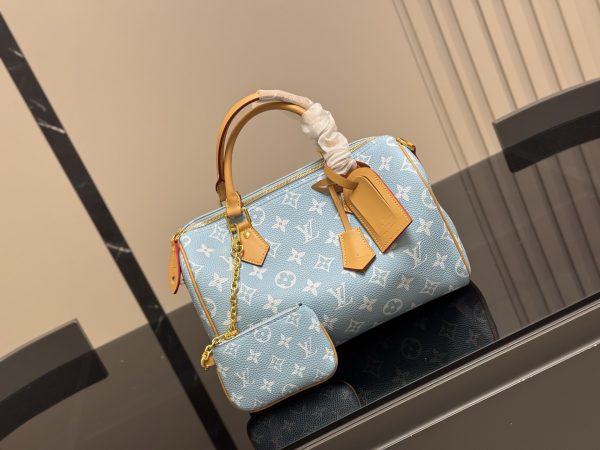 Louis new arrival speedy 30 strawberry bag size: 30 cm