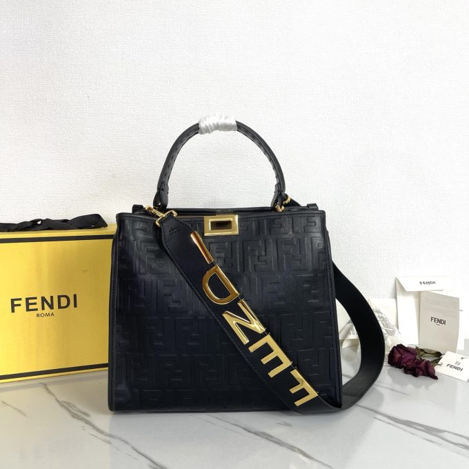 Fen new arrival perkaboo tote bag 006 size: 30 cm - Image 2
