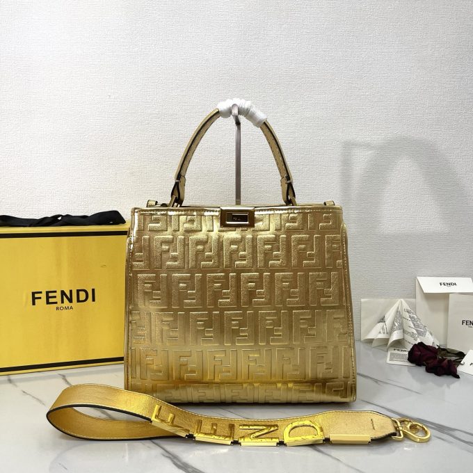 Fen new arrival perkaboo tote bag 006 size: 30 cm - Image 9