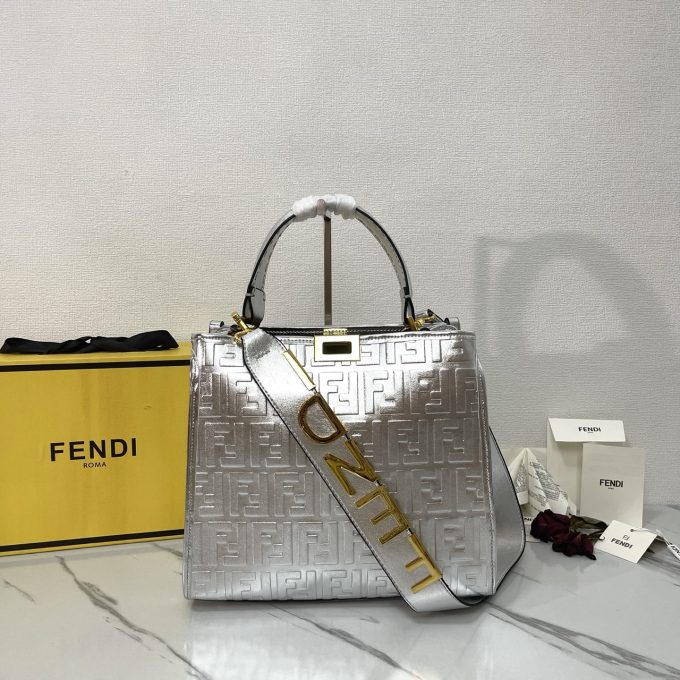 Fen new arrival perkaboo tote bag 006 size: 30 cm - Image 3