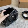 Louis new arrival black NANO SPEEDY bag size: 20*14cm