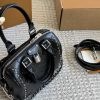 Louis new arrival black NANO SPEEDY bag size: 20*14cm