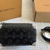 Louis new arrival black NANO SPEEDY bag size: 20*14cm